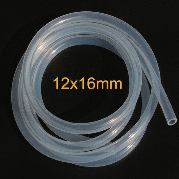 Planet Gates 12x16mm 1 Meter Food Grade Transparent Silicon Rubber Hose 4 5 6 7 8 10 12 13 14 16 19 20 25 26 31mm Out Diameter Flexible Silicon Tube