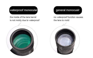 Planet Gates 12x50 Monocular BaK4 Prism Full Multi-coated Monoculars IPX7 Waterproof Telescopes Camping Hiking Hunting Spyglass F9338D