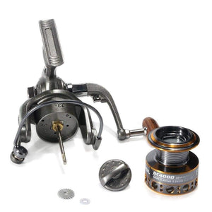 Planet Gates 13 / 1000 Series 13 Ball Bearing fishing reel Metal spool wheels spinning reel 5.2:1 1000-7000series fishing reels Sea Boat Spinning wheel
