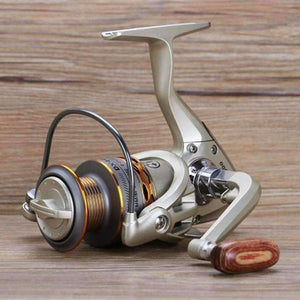 Planet Gates 13 / 1000 Series Fishing coil Wooden handshake 12+ 1BB Spinning Fishing Reel Professional Metal Left/Right Hand  Fishing Reel Wheels