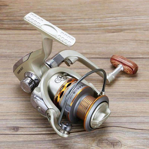 Planet Gates 13 / 1000 Series Fishing coil Wooden handshake 12+ 1BB Spinning Fishing Reel Professional Metal Left/Right Hand  Fishing Reel Wheels