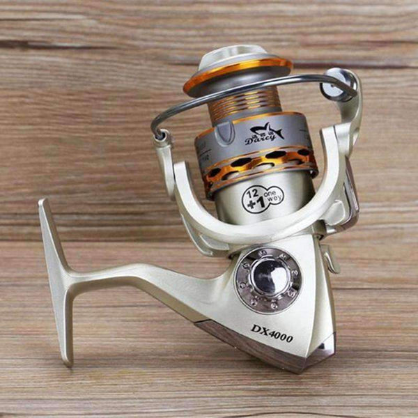Planet Gates 13 / 1000 Series Fishing coil Wooden handshake 12+ 1BB Spinning Fishing Reel Professional Metal Left/Right Hand  Fishing Reel Wheels