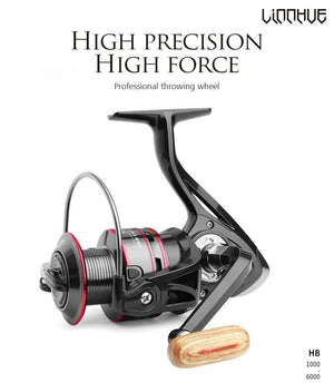 Planet Gates 13 / 1000 Series Fishing Reel All Metal Spool Spinning Reel 8KG Max Drag Stainless Steel Handle Line Spool Saltwater Fishing Accessories