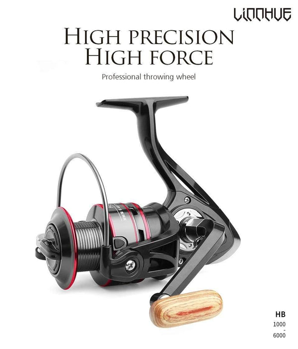 Planet Gates 13 / 1000 Series Fishing Reel All Metal Spool Spinning Reel 8KG Max Drag Stainless Steel Handle Line Spool Saltwater Fishing Accessories