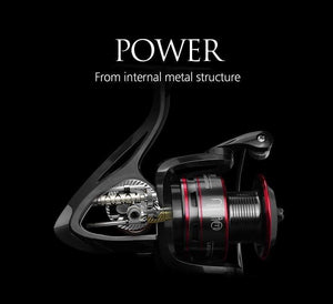 Planet Gates 13 / 1000 Series Fishing Reel All Metal Spool Spinning Reel 8KG Max Drag Stainless Steel Handle Line Spool Saltwater Fishing Accessories