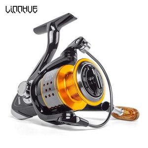 Planet Gates 13 / 1000 Series Spinning fishing reel 13BB No gap FA3000 4000 6000 All metal wheel 8KG Pike Orange black Spinning reel High Speed wheel carp