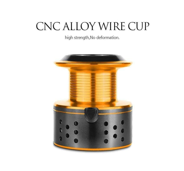 Planet Gates 13 / 1000 Series Spinning fishing reel 13BB No gap FA3000 4000 6000 All metal wheel 8KG Pike Orange black Spinning reel High Speed wheel carp