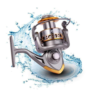 Planet Gates 13 / 10000 Series Metal Spinning Fishing Reel 13 Ball Bearings Type 1000/2000/3000/4000/5000/6000/7000 Series Sea Boat Spinning Fishing Tackle