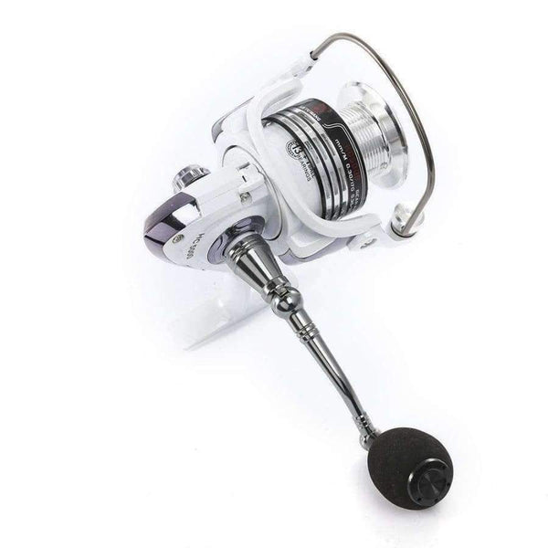 Planet Gates 13 + 1BB Gear Ratio Up to 5.2:1 Spinning Fishing Reel with Exchangeable Handle Automatic folding for Casting Line