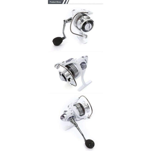 Planet Gates 13 + 1BB Gear Ratio Up to 5.2:1 Spinning Fishing Reel with Exchangeable Handle Automatic folding for Casting Line