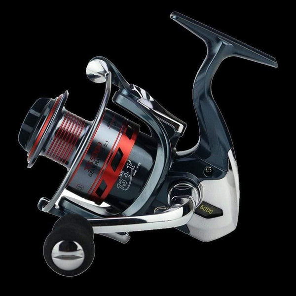 Planet Gates 13+1BB Spinning Fishing Reel Metal XS1000-7000 Series Spinning Reel Fishing Tackle