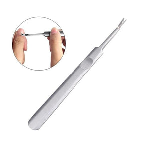 Planet Gates 13 21 Style Rainbow Stainless Steel Nail Cuticle Pusher Tweezer Nail Art Files UV Gel Polish Remove Manicure Care Groove Clean Tool