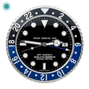 Luxury Design Wall Clock Metal Watch Clock Relogio De Parede  Logos Best Gift