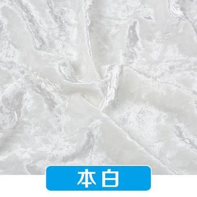 Planet Gates 13 / 50cm X 160cm Gold Velvet Diamond Luster Fabric For Dress Stretch Gentle Thin Flannel Cloth Diy Clothes Shirt Sewing Handmade Patchwork