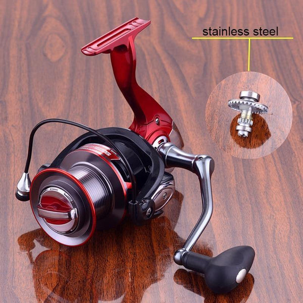 Planet Gates 13 / 8000 Series Sea Fishing Spinning Reel 8000 10000 12000 Metal Spool 13+1BB Saltwater Catfish Surfcasting Fishing Reel Distant Wheel