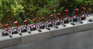 Planet Gates 13 / 8000 Series Sea Fishing Spinning Reel 8000 10000 12000 Metal Spool 13+1BB Saltwater Catfish Surfcasting Fishing Reel Distant Wheel