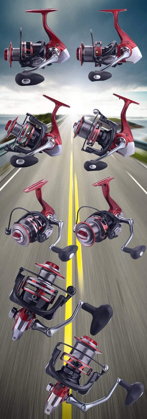 Planet Gates 13 / 8000 Series Sea Fishing Spinning Reel 8000 10000 12000 Metal Spool 13+1BB Saltwater Catfish Surfcasting Fishing Reel Distant Wheel