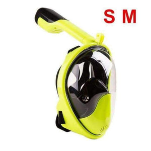 Planet Gates 13 Anti-fog Anti-Leak Full Face Snorkeling MasksSwimming Snorkel Scuba Underwater Diving Mask Diving Three-piece