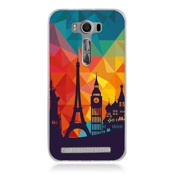 Planet Gates 13 Case For Asus ZenFone 2 Laser ZE500KL ZE500KG Case Soft Silicon Cover For Asus ZenFone 2 Laser 5.0" ASUS Z00ED Z00RD Cover Funda