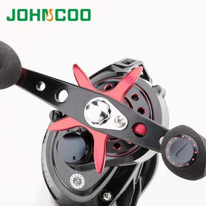 Planet Gates 13 / Left Hand Bait casting reel big game 12kg max drag saltwater Fishing reel light weight 11+1 BB 7.1:1 aluminium alloy body jigging reel