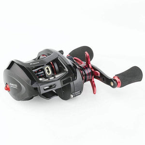 Planet Gates 13 / Left Hand Bait casting reel big game 12kg max drag saltwater Fishing reel light weight 11+1 BB 7.1:1 aluminium alloy body jigging reel