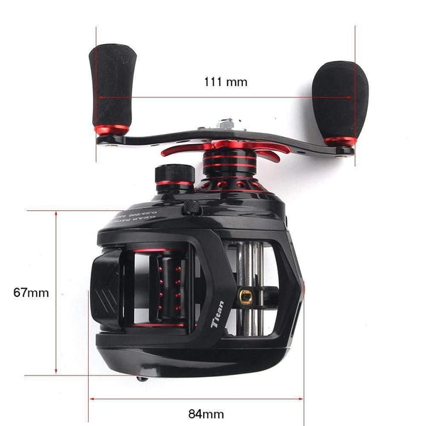 Planet Gates 13 / Left Hand Bait casting reel big game 12kg max drag saltwater Fishing reel light weight 11+1 BB 7.1:1 aluminium alloy body jigging reel