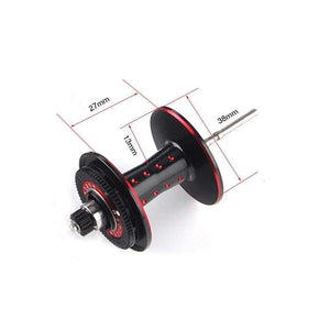 Planet Gates 13 / Left Hand Bait casting reel big game 12kg max drag saltwater Fishing reel light weight 11+1 BB 7.1:1 aluminium alloy body jigging reel