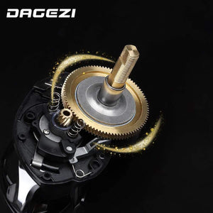 Planet Gates 13 / Left Hand / China 8.1:1 Ratio Dual Brake System Baitcasting Reel 8kg Drag Power 12+1 BB Lure Fishing Reel for Saltwater Fishing Wheel