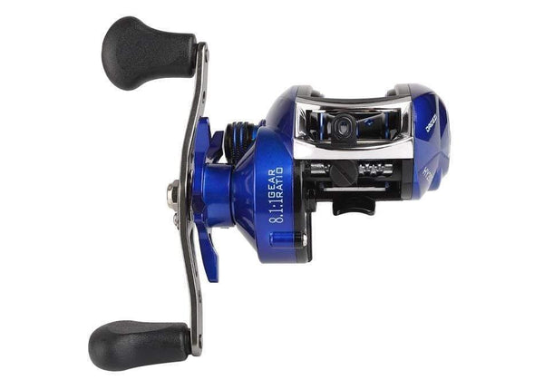 Planet Gates 13 / Left Hand / China 8.1:1 Ratio Dual Brake System Baitcasting Reel 8kg Drag Power 12+1 BB Lure Fishing Reel for Saltwater Fishing Wheel
