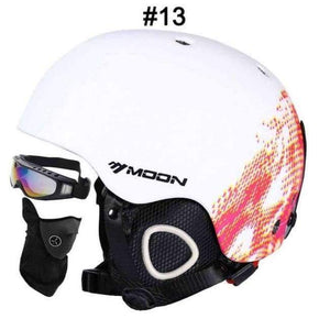 Planet Gates 13 Red Dot / L Ski Helmet Women Men CE Safety In-mold Sking Snowboard Skateboard Snow Helmet Size S/M/L/XL