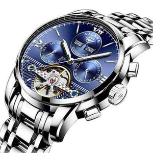 Planet Gates 13 Swiss mechanical watches, ultra-thin design, gear S3 sports men's watch, waterproof fashion bracelet, men Relogio Masculino 2018