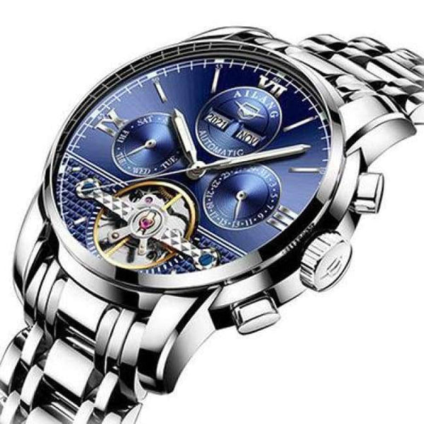 Planet Gates 13 Swiss mechanical watches, ultra-thin design, gear S3 sports men's watch, waterproof fashion bracelet, men Relogio Masculino 2018