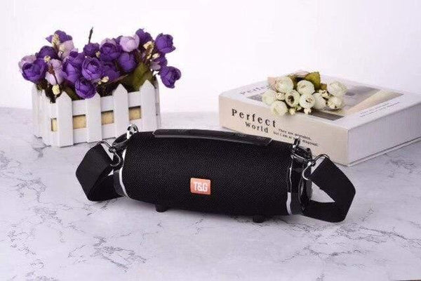 Planet Gates 13-TG145C Portable Bluetooth Speaker Outdoor Waterproof Stereo Column Wireless Speakers With Mic FM Radio MP3 Bass Sound Box Dropshipping