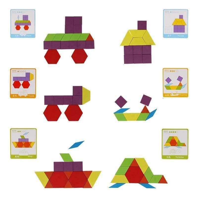 Planet Gates 130 elementów Drewniane puzzle Montessori Zabawki edukacyjne dla dzieci Puzzle edukacyjne Drewniane zabawki rozwijające dla chłopców i dziewcząt