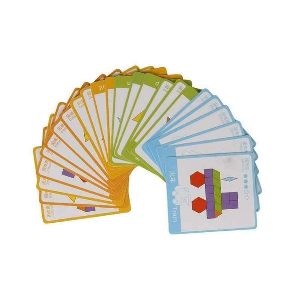 Planet Gates 130 PCS Wooden Puzzle Games Montessori Educational Toys For Children Jigsaw Puzzle Learning Wood Developing Toys For Boys Girls