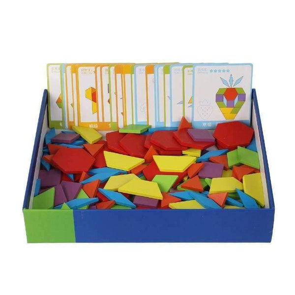 Planet Gates 130 PCS Wooden Puzzle Games Montessori Educational Toys For Children Jigsaw Puzzle Learning Wood Developing Toys For Boys Girls