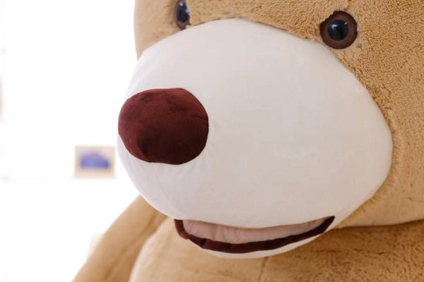 Planet Gates 130cm America bear Stuffed animal teddy bear cover plush soft toy doll pillow cover(without stuff) kids baby adult gift