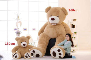 Planet Gates 130cm America bear Stuffed animal teddy bear cover plush soft toy doll pillow cover(without stuff) kids baby adult gift