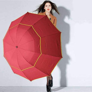 Planet Gates 130cm Big Top Quality Umbrella Men Rain Woman Windproof Large Paraguas Male Women Sun 3 Floding Big Umbrella Outdoor Parapluie