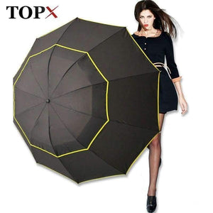Planet Gates 130cm Big Top Quality Umbrella Men Rain Woman Windproof Large Paraguas Male Women Sun 3 Floding Big Umbrella Outdoor Parapluie