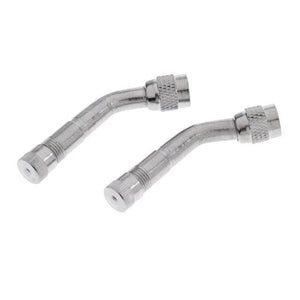 Planet Gates 135 Degree 2 x Valve Stem Adapter 45, 90, 135 Degree Valve Extension Car Electrombile Tyre Valve Extender Bike Parts