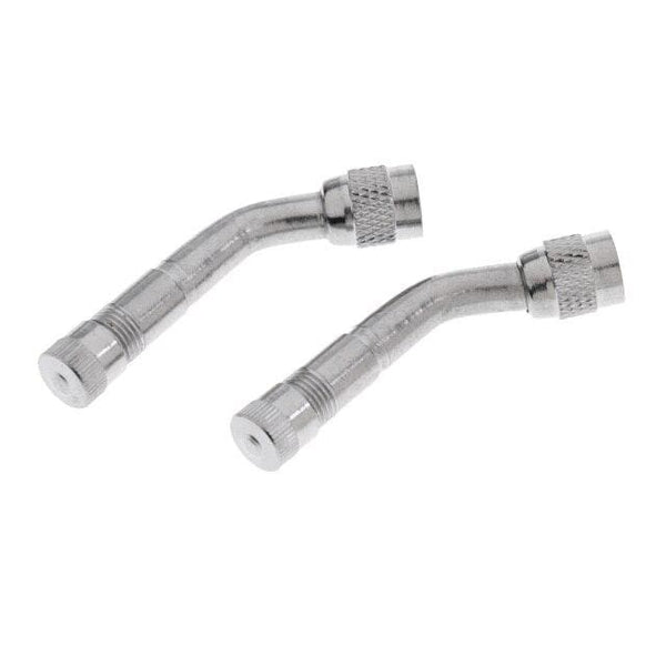 Planet Gates 135 Degree 2 x Valve Stem Adapter 45, 90, 135 Degree Valve Extension Car Electrombile Tyre Valve Extender Bike Parts