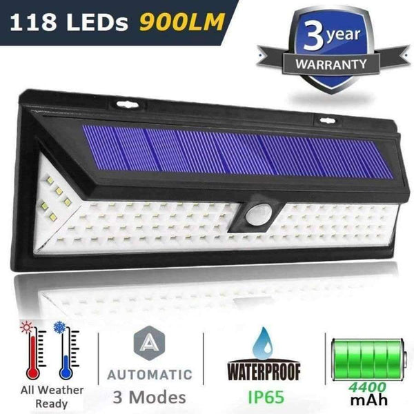 Planet Gates 136/90/118 LED Solar Wall Lamp Motion Sensor PIR LED Solar Path Lights Waterproof IP65 Outdoor Lighting Garden Street Wall Light