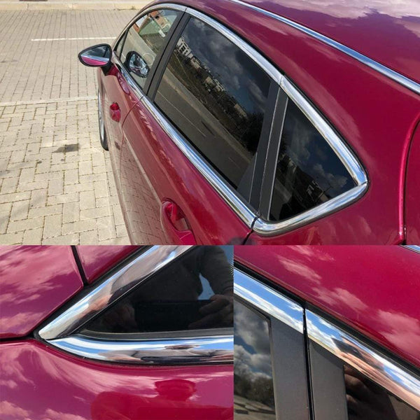 Planet Gates 13M Silver Car Chrome Styling Decoration Moulding Trim Strip Tape Auto DIY Protective Sticker 6mm 8mm 10mm 12mm 15mm 20mm 30mm