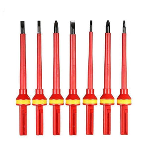 Planet Gates 13pcs 1000V hand tools Changeable Insulated Screwdrivers Set + Magnetic Slotted Phillips Pozidriv Torx Bits electrician tools
