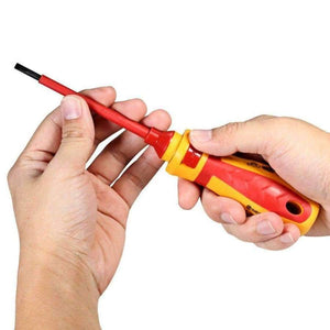 Planet Gates 13pcs 1000V hand tools Changeable Insulated Screwdrivers Set + Magnetic Slotted Phillips Pozidriv Torx Bits electrician tools