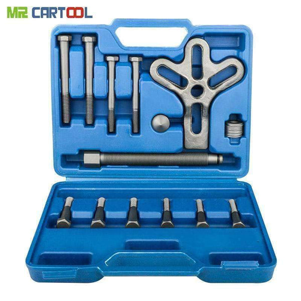 Planet Gates 13pcs Harmonic Balancer Steering Wheel Puller Removal Car Auto Automotive Tools Heavy Duty Crankshaft Gear Pullery Repair Kit
