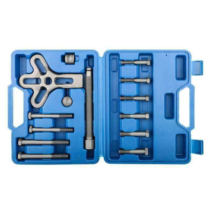 Planet Gates 13pcs Harmonic Balancer Steering Wheel Puller Removal Car Auto Automotive Tools Heavy Duty Crankshaft Gear Pullery Repair Kit