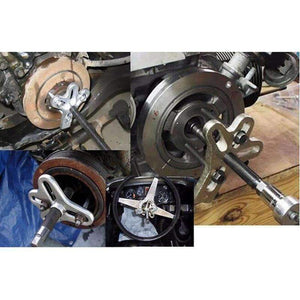 Planet Gates 13pcs Harmonic Balancer Steering Wheel Puller Removal Car Auto Automotive Tools Heavy Duty Crankshaft Gear Pullery Repair Kit