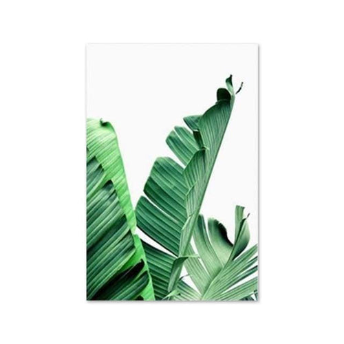 Planet Gates 13x18cm No Frame / 01 Tropical Leaf Print Posters Monstera Leaf Palm Banana Canvas Painting Green Leaves Wall Art Living Room Decoration Pictures